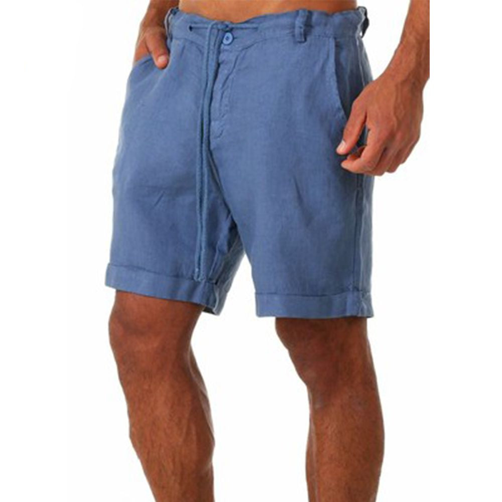 Bermuda Masculina Em Linho Canasvieiras