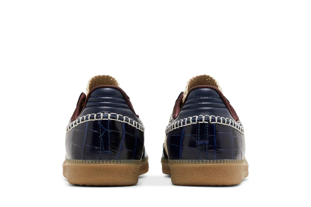 Adidas Samba x Wales Bonner Collegiate Navy Wonder White Azul Marinho