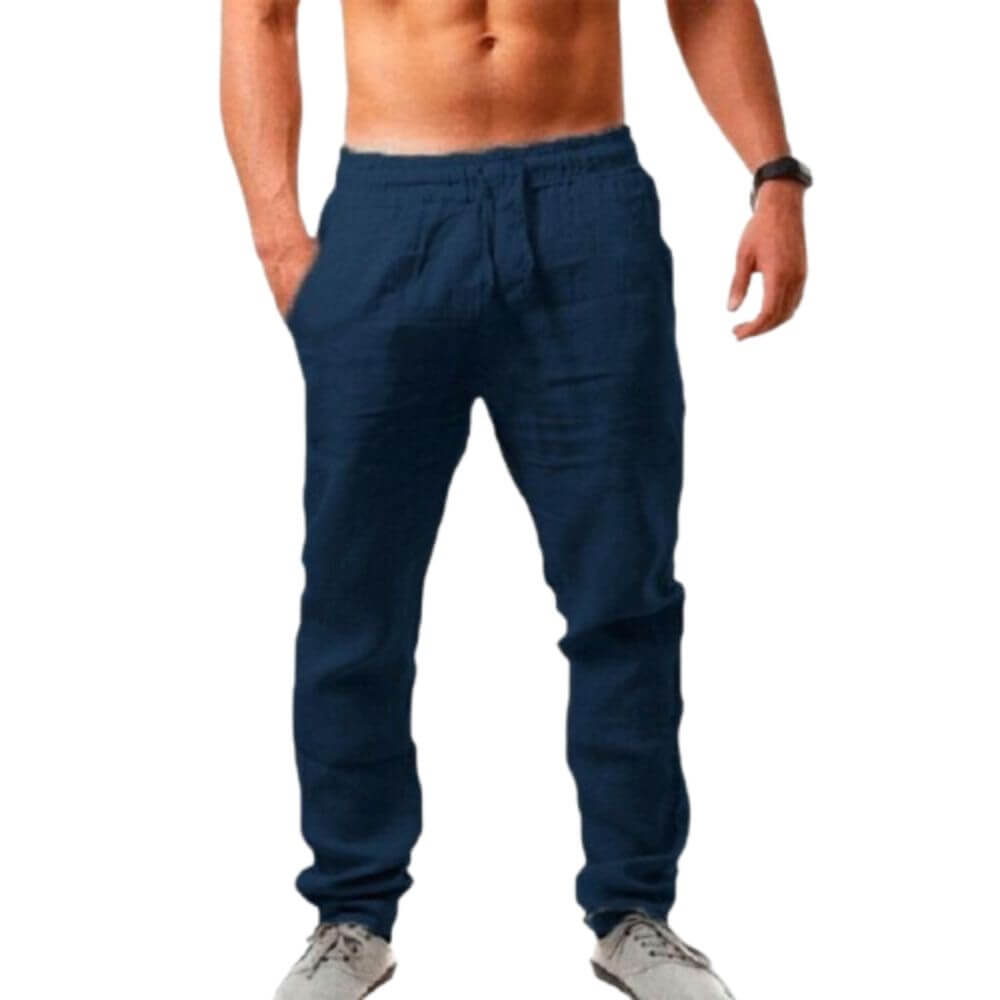 Calça Masculina em Linho Casual
