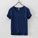 Camiseta Masculina Gola V Slim Vila Velha