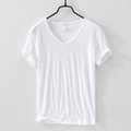 Camiseta Masculina Gola V Slim Vila Velha