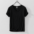 Camiseta Masculina Gola V Slim Vila Velha