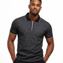Camisa Polo Masculina com Ziper Confort Svalbard