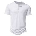 Camiseta Masculina Gola Henley Campeche