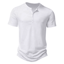 Camiseta Masculina Gola Henley Campeche