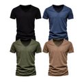 Camiseta Masculina Manga Curta Gola V Florianópolis