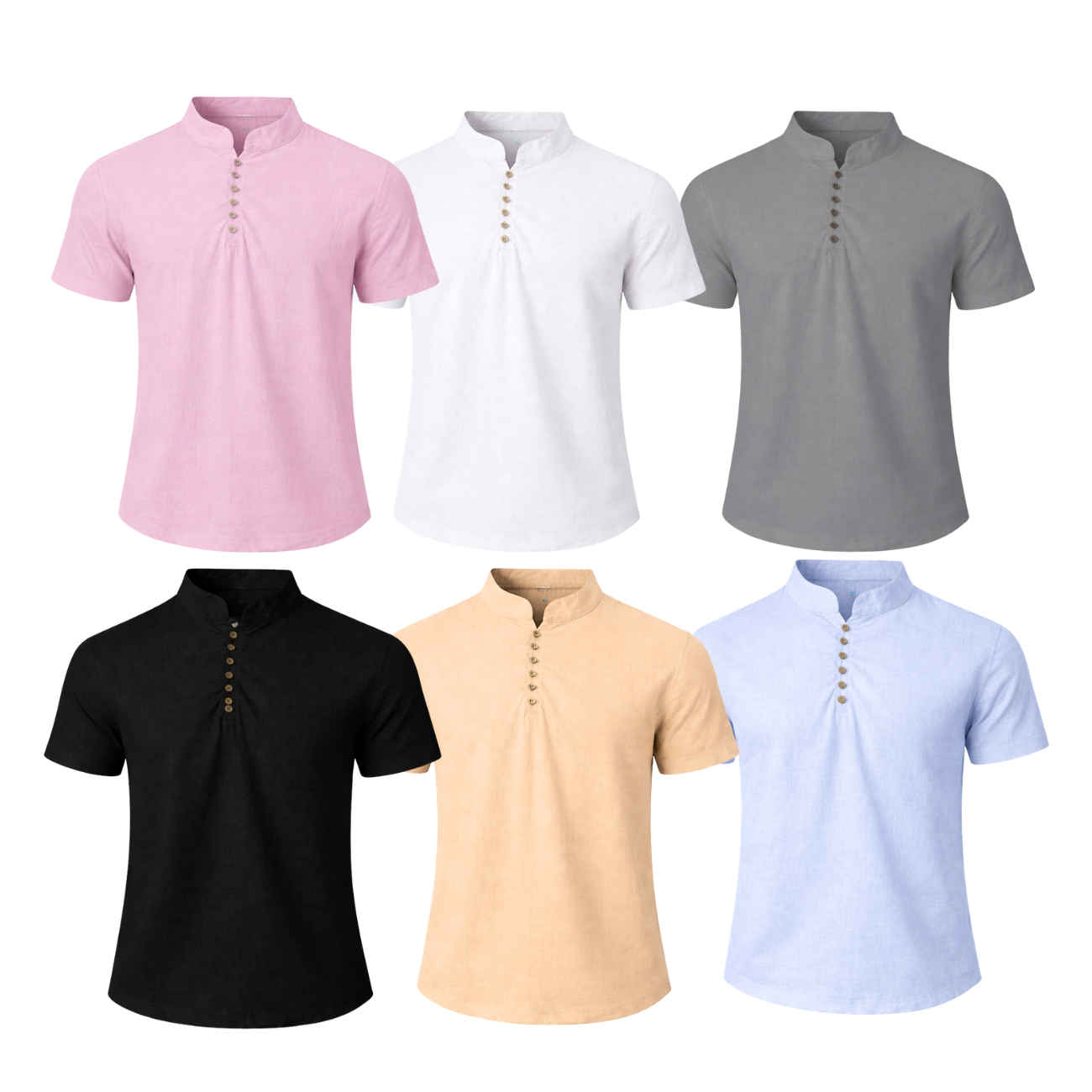 Camisa Masculina em Linho Maragogi
