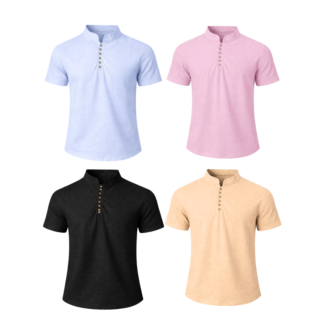 Camisa Masculina em Linho Maragogi