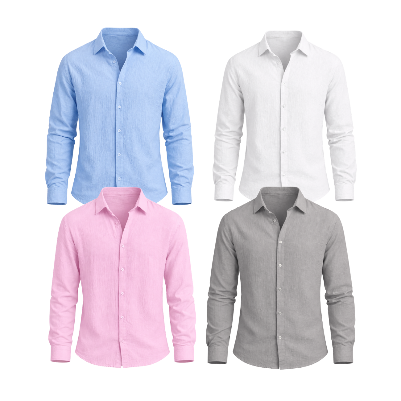 Camisa Masculina em Linho Recife
