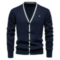 Cardigan Masculino Gola V Seattle