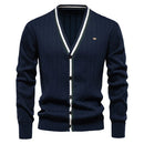 Cardigan Masculino Gola V Seattle