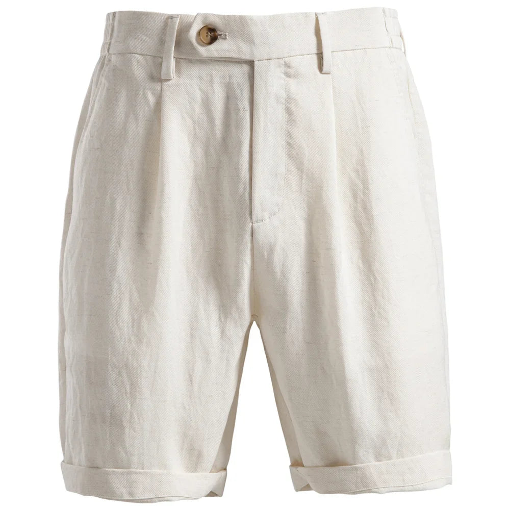 Bermuda Masculina em Linho Bali