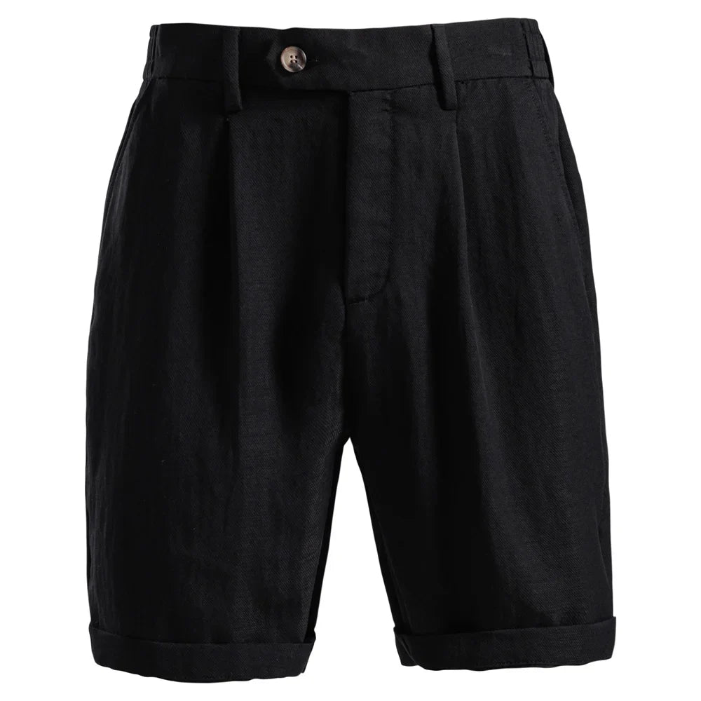 Bermuda Masculina em Linho Bali