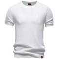 Camiseta Masculina Casual de Seda Nice