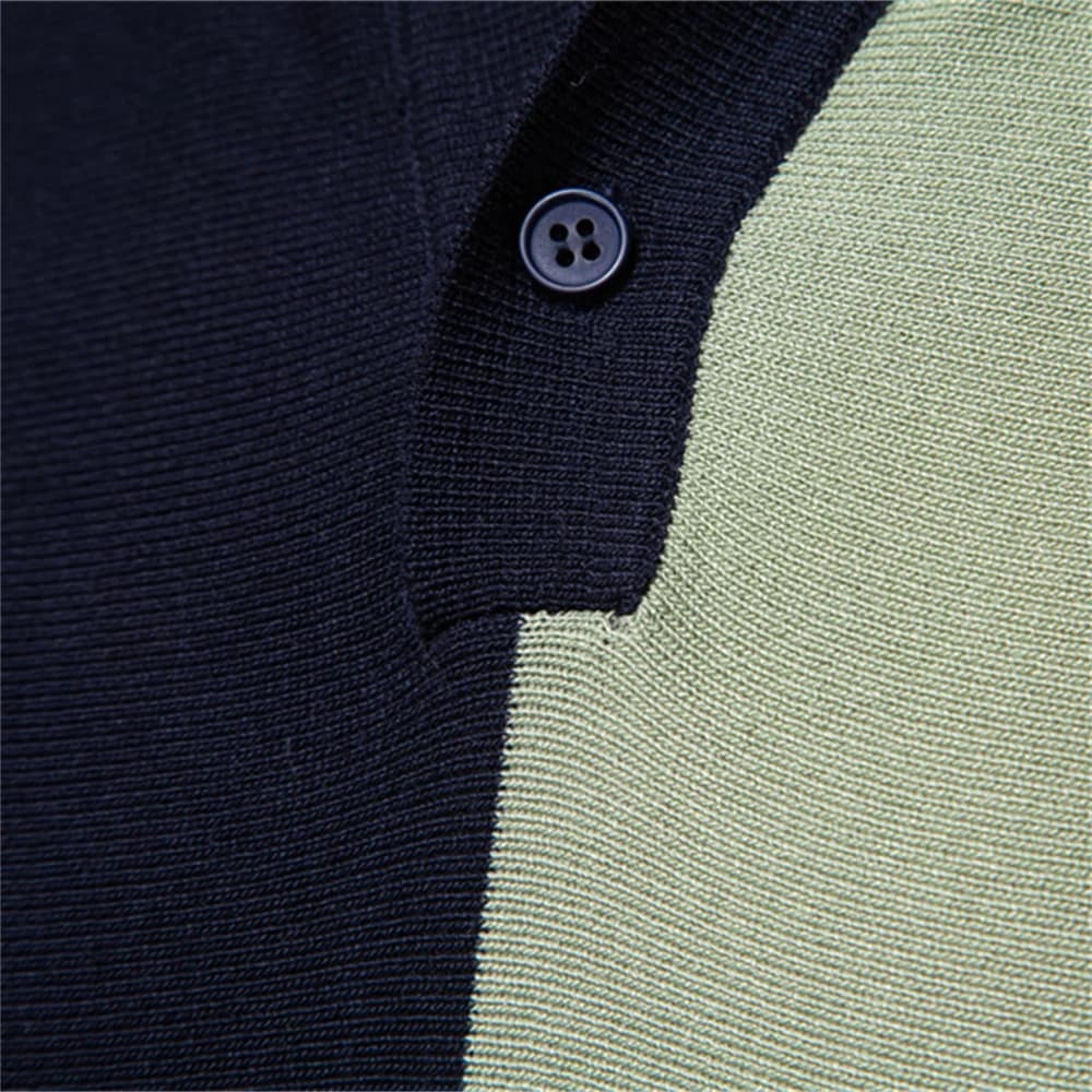 Camisa Polo Masculina de Malha Listrada Sydney