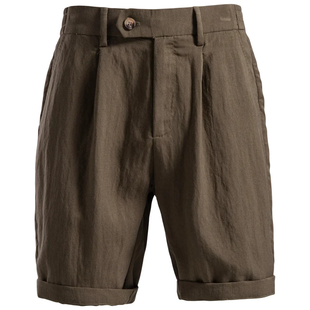 Bermuda Masculina em Linho Bali