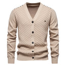 Cardigan Masculino Gola V Portland