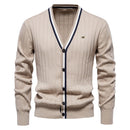 Cardigan Masculino Gola V Seattle