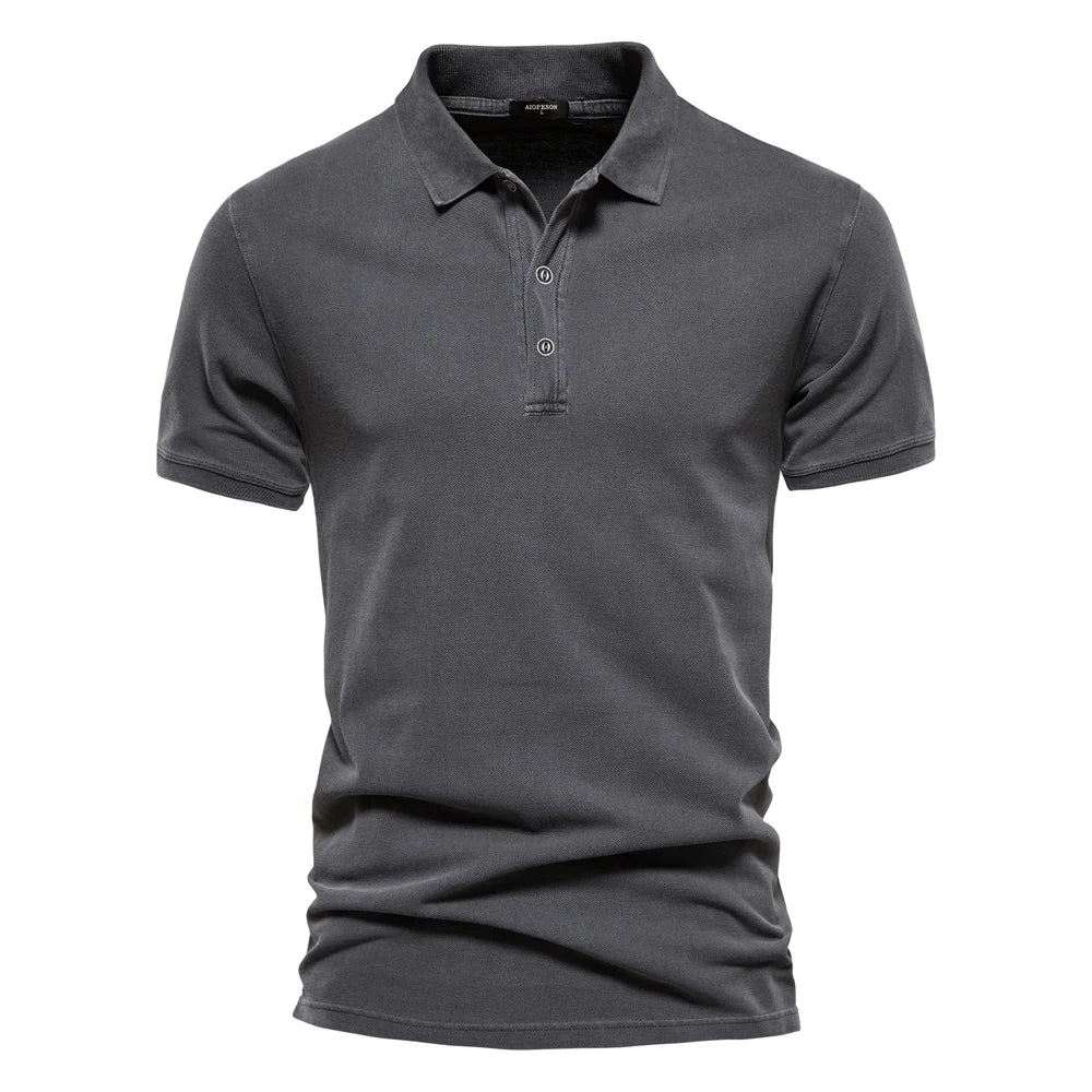 Camisa Polo Masculina de Algodão Ravello