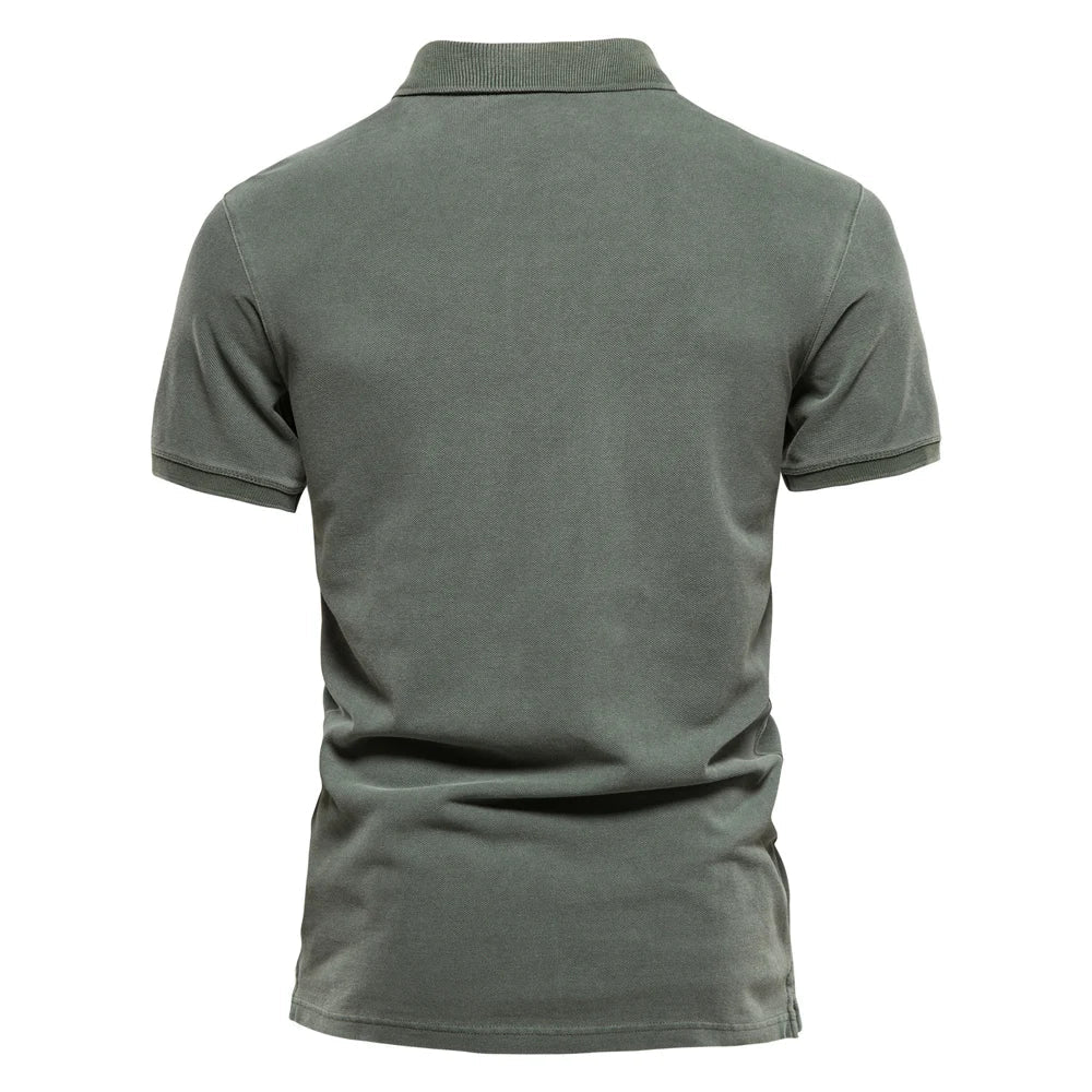 Camisa Polo Masculina de Algodão Ravello