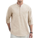 Camisa Masculina em Linho Bombinhas