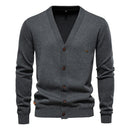Cardigan Masculino Gola V Mendoza