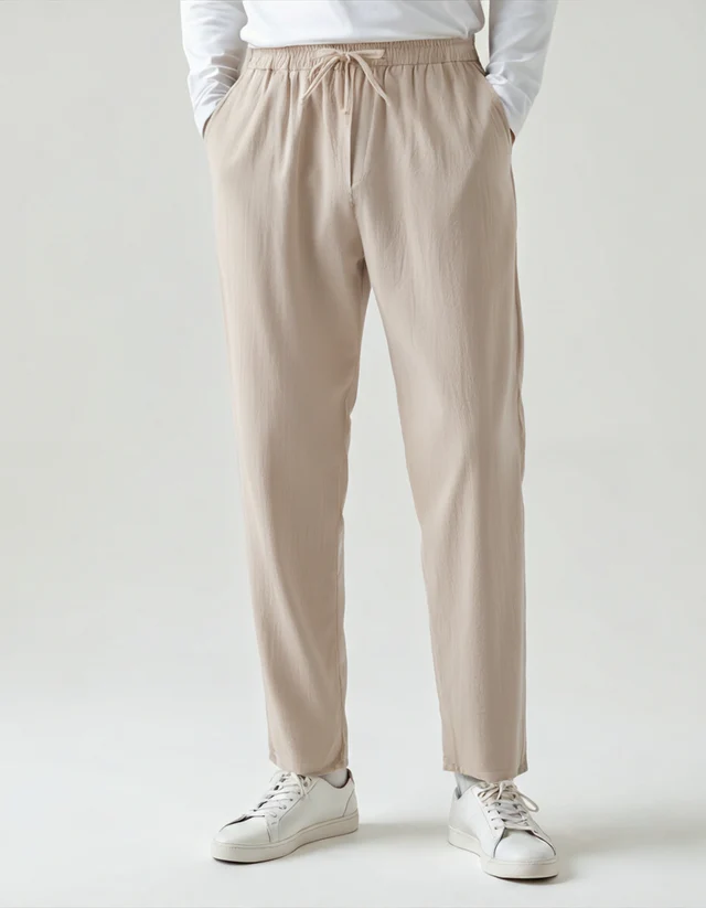 Calça Masculina Puro Linho Mykonos