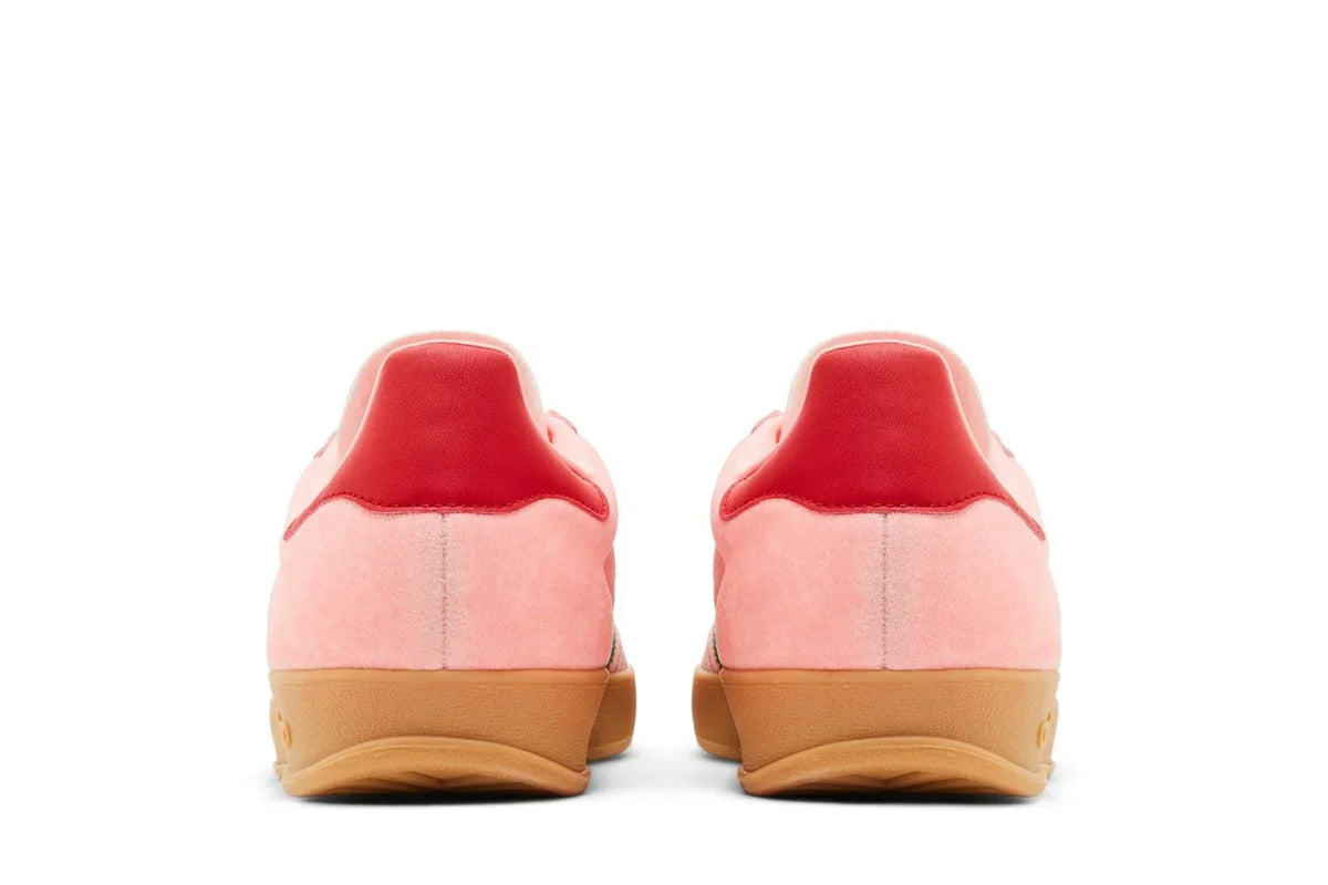 Adidas Gazelle Indoor Court Green Glow Pink Gum Rosa