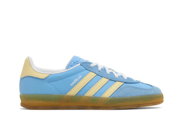Adidas Gazelle Indoor Semi Blue Burst Almost Yellow Azul