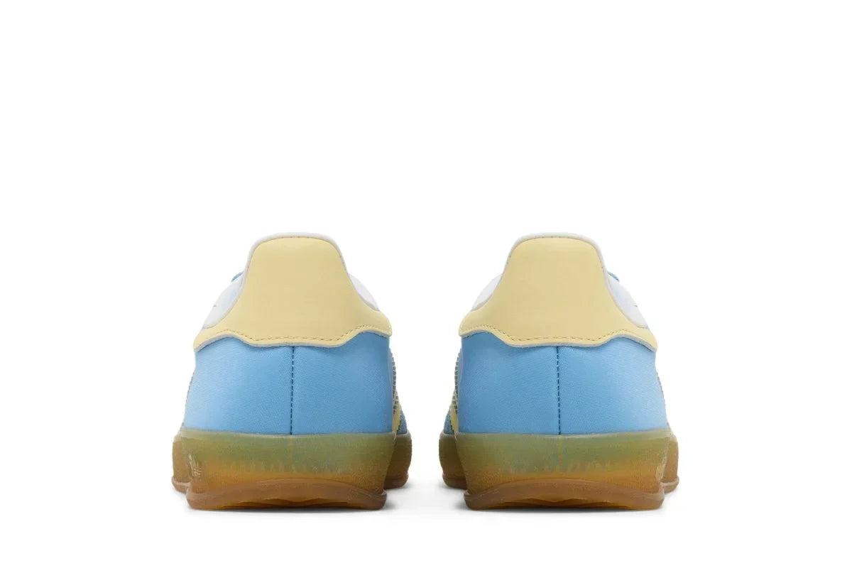 Adidas Gazelle Indoor Semi Blue Burst Almost Yellow Azul