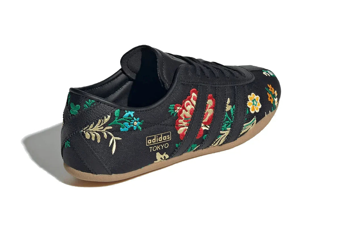 Adidas Tokyo Black Floral Embroidery