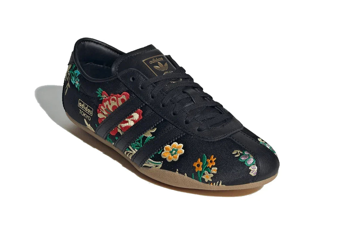 Adidas Tokyo Black Floral Embroidery