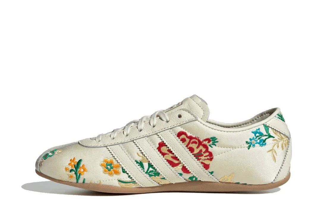 Adidas Tokyo Crew White Floral Embroidery