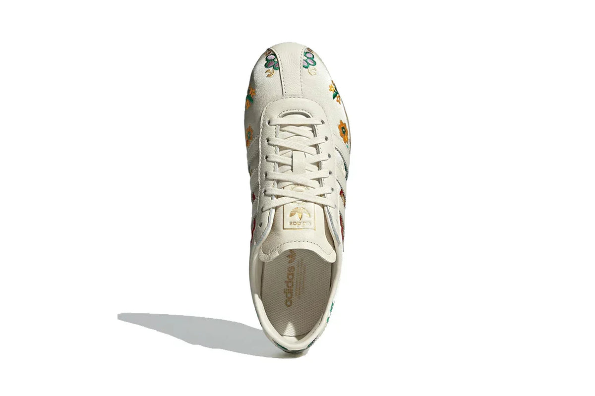 Adidas Tokyo Crew White Floral Embroidery