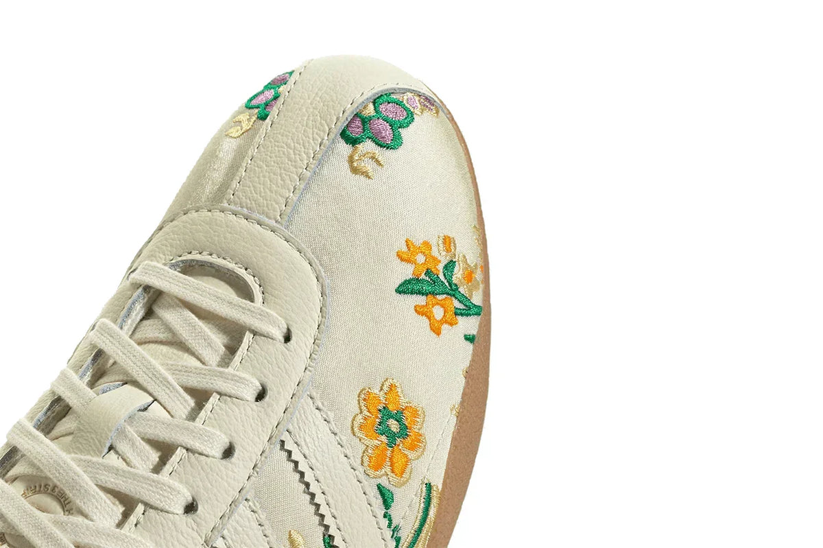 Adidas Tokyo Crew White Floral Embroidery