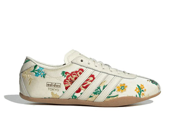 Adidas Tokyo Crew White Floral Embroidery
