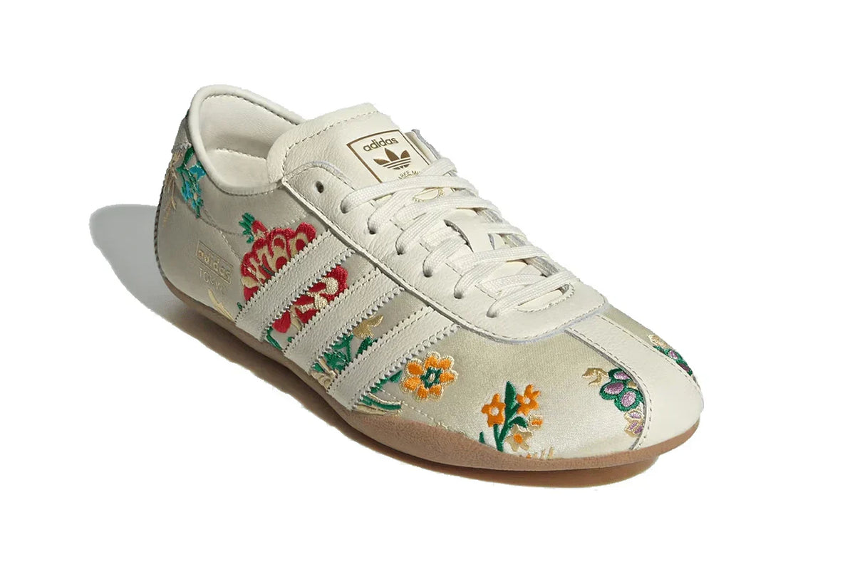 Adidas Tokyo Crew White Floral Embroidery