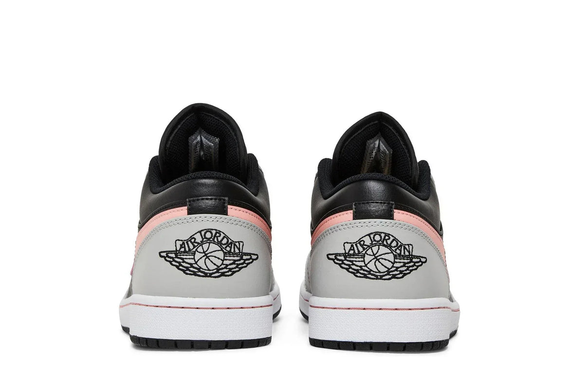 Air Jordan 1 Low Black Grey Pink Cinza
