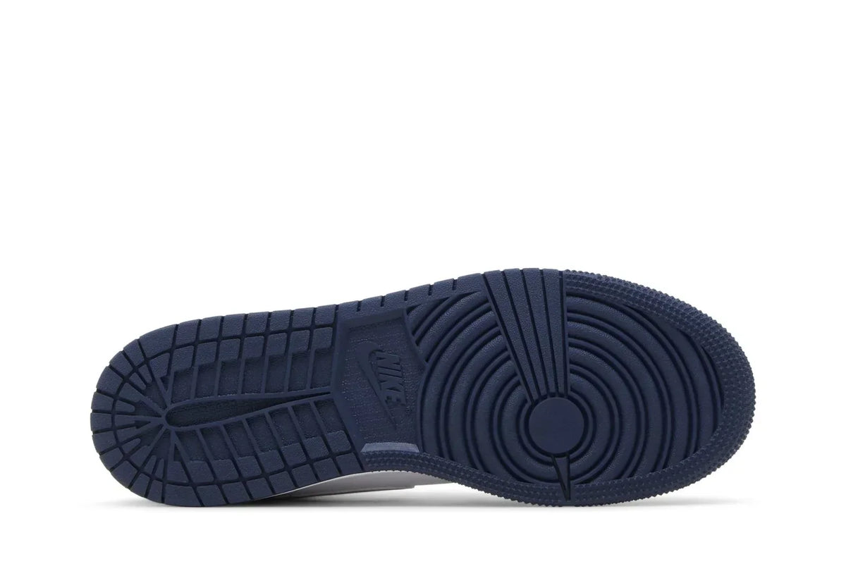 Air Jordan 1 Low Midnight Navy Wolf Grey Azul Marinho