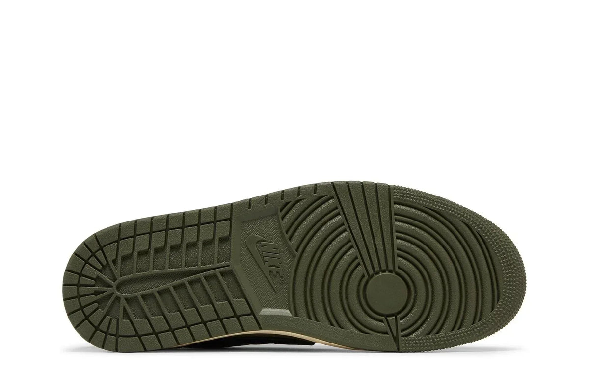 Air Jordan 1 Low Og Sp x Travis Scott Medium Olive Verde
