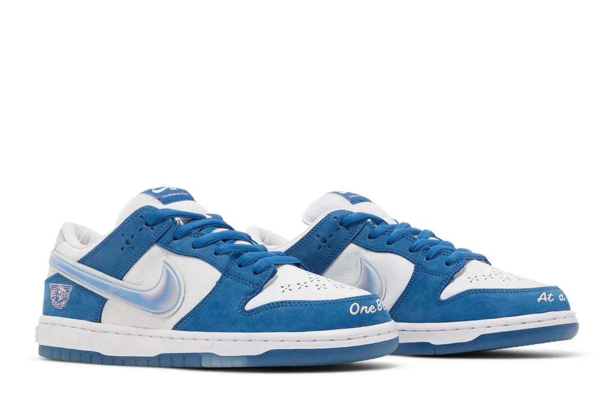 Born Raised x Nike SB Dunk Low One Block At A Time Azul