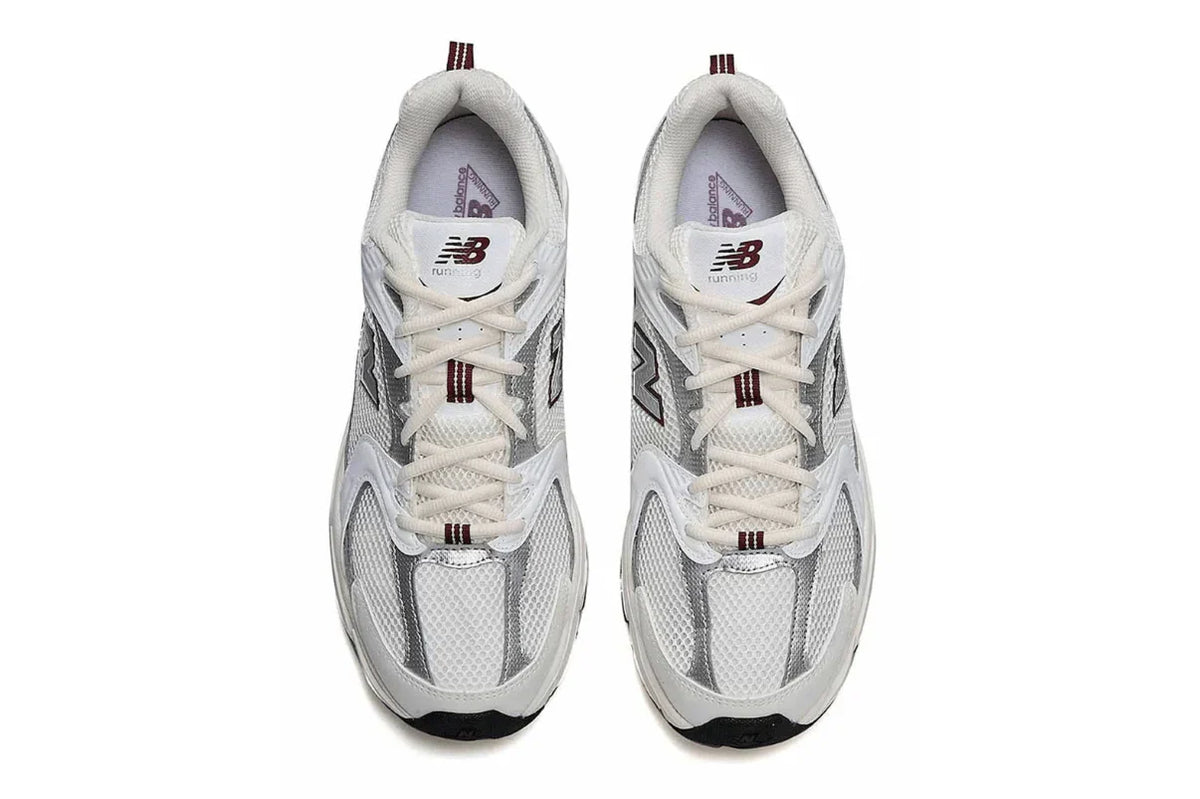 New Balance 530 Sea Salt White Mercury Red Branco