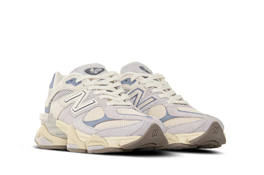 New Balance 9060 Pearl Grey Linen Azul