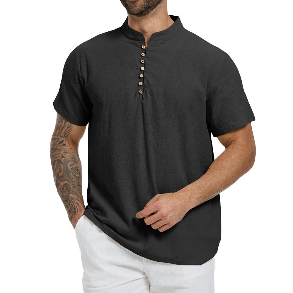 Camisa Masculina em Linho Maragogi