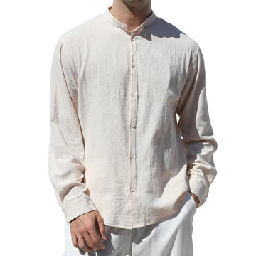 Camisa Masculina em Linho Jurerê