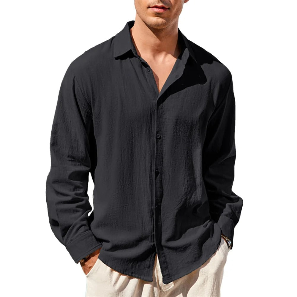 Camisa Masculina em Linho Recife