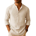 Camisa Masculina em Linho Copacabana