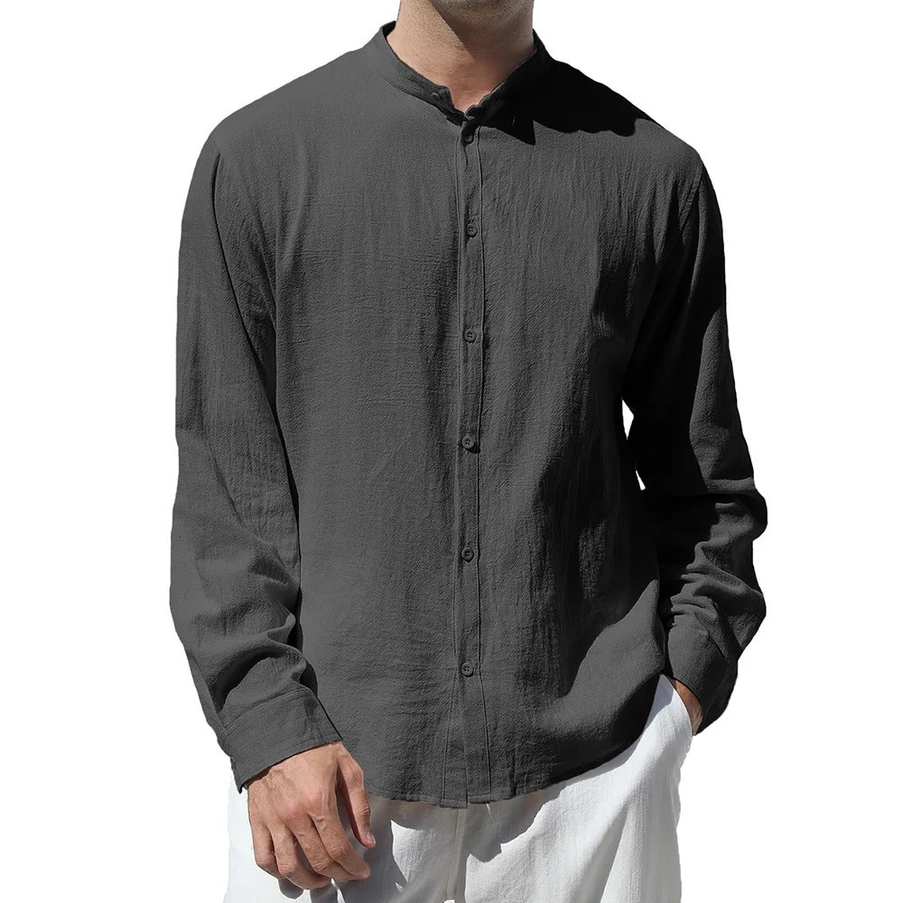 Camisa Masculina em Linho Jurerê