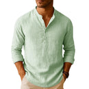 Camisa Masculina em Linho Copacabana